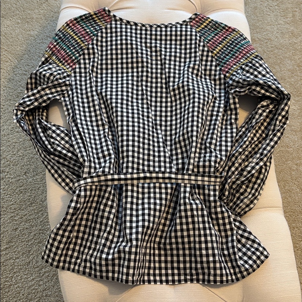 MADEWELL gingham top NWOT - Picture 8 of 10
